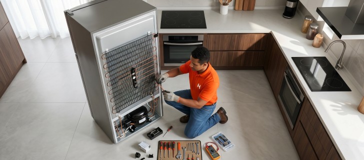 Conserto de Geladeira ou Refrigerador Comum